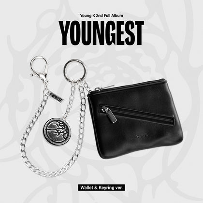 Young K - 2nd Full Album YOUNGEST Wallet & Keyring Ver.