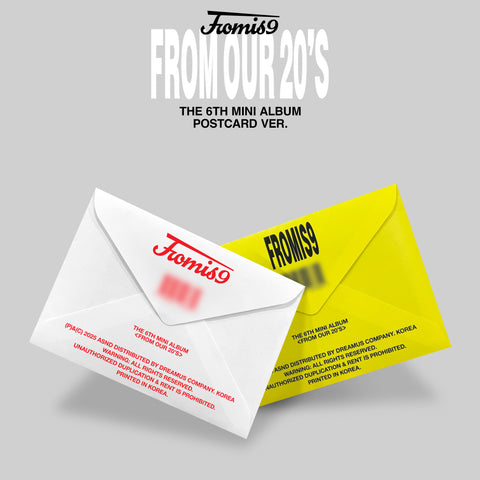 fromis_9 - 6th Mini Album From Our 20’s Postcard version