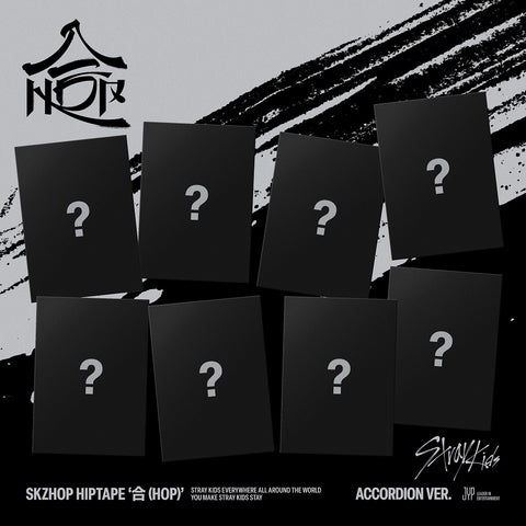 [EXCLUSIVE POB] Stray Kids - SKZHOP HIPTAPE HOP Accordion version CD+Pre-Order Gift