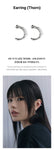 ENHYPEN 6th Mini Album DESIRE : UNLEASH Official MD - Earring (Thorn)