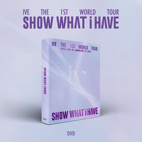 [Exclusive POB] IVE - The 1st World Tour Show What I Have DVD + Pre-Order Benefit