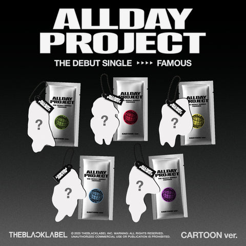 [EXCLUSIVE POB] Allday Project - Debut Single Famous Cartoon version+Pre-Order Gift