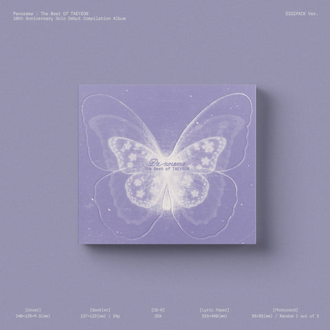 Taeyeon - Panorama : The Best of Taeyeon Digipack version CD