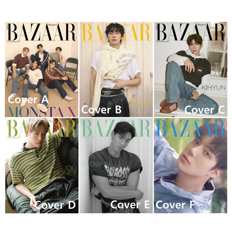 BAZAAR Korea AUTUMN EDITION Magazine 2025 MONSTA X