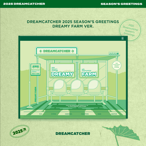 [EXCLUSIVE POB] Dreamcatcher 2025 Season's Greetings Dreamy Farm version+Pre-Order Benefit