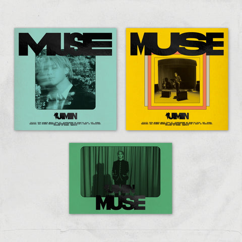 JIMIN BTS - MUSE [2 Album ver. + 1 Weverse Albums ver.] 3 ver. SET