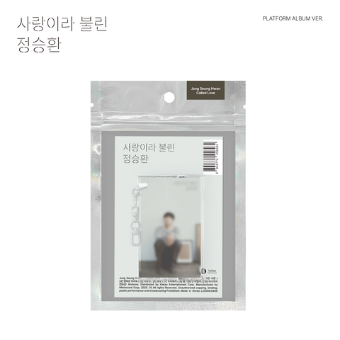 Jung Seung Hwan - Called Love Platform Album version