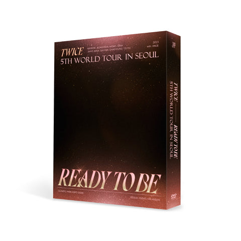 TWICE - 5TH WORLD TOUR [READY TO BE] IN SEOUL DVD + Pre-Order Gift