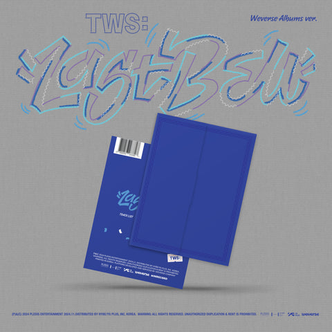 TWS - 1st Single Album Last Bell Weverse Albums version