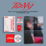 TONY - 1st EP Spatial Recorder Photobook version CD