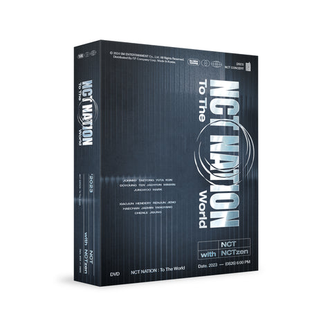 2023 NCT Concert - NCT Nation : To The World in Incheon DVD+Pre-Order Benefit