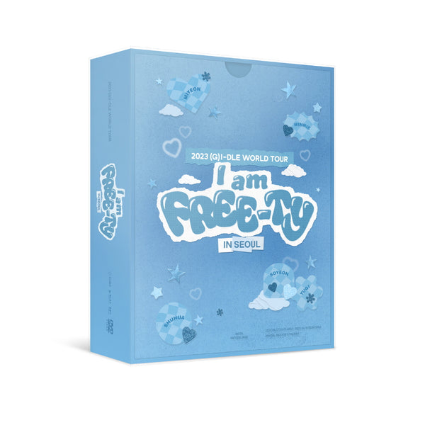 (G)I-DLE Blu-ray（DVD） I am free-ty G)I-DLE - 2023 (G)I-DLE WORLD TOUR [I am FREE-TY] IN SEOUL DVD +