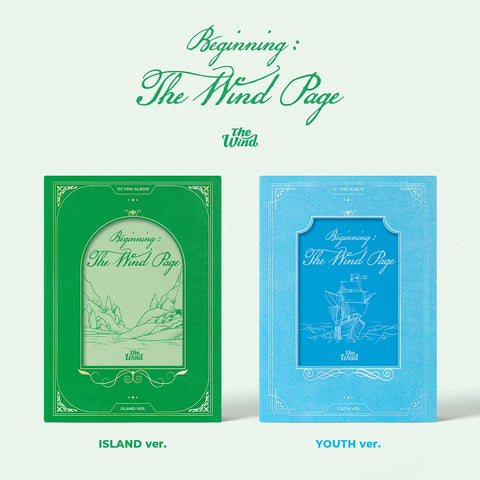THE WIND - 1st Mini Album Beginning : The Wind Page CD