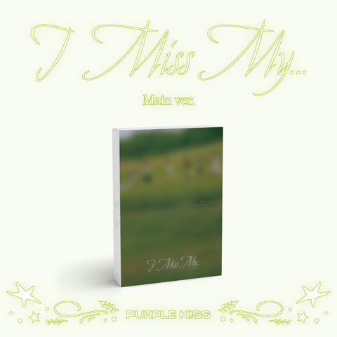 PURPLE KISS - I Miss My... [MAIN ver.] 2nd Single Album