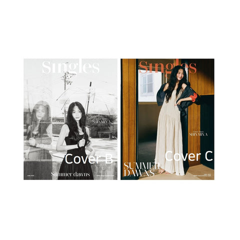 Singles Magazine Korea June 2025 Shin Mina