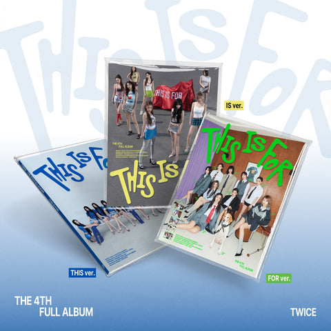 TWICE - THIS IS FOR Album+Pre-Order Gift+Folded Poster