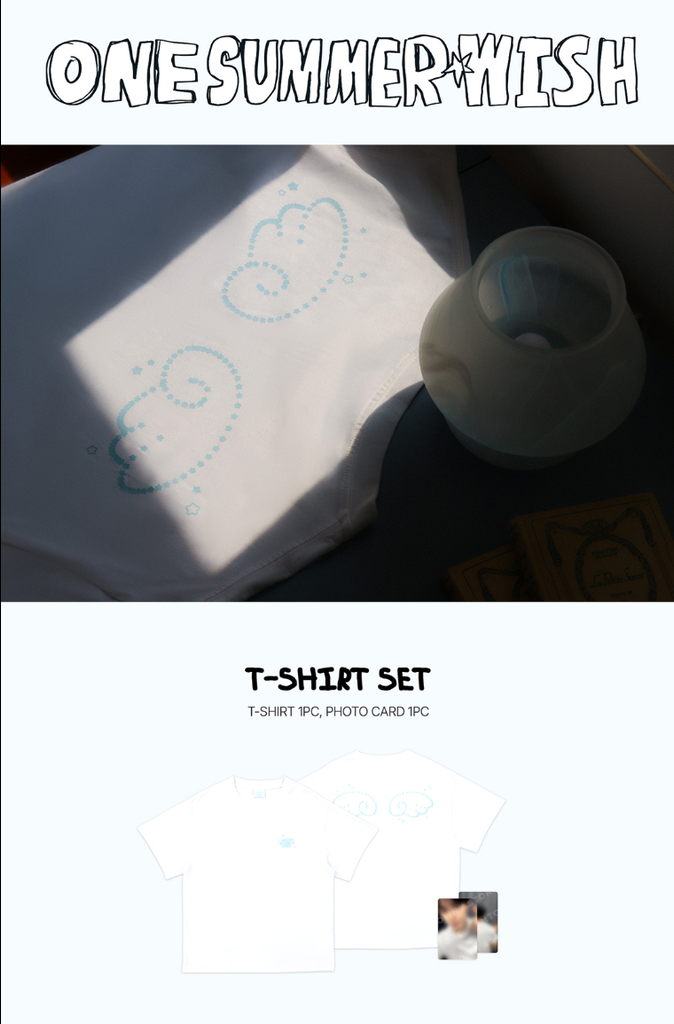 PRE-ORDER] NCT WISH 'ONE SUMMER WISH' Official MD - T-SHIRT