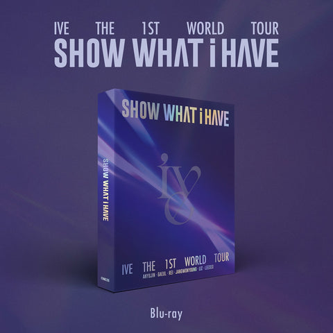 [Exclusive POB] IVE - The 1st World Tour Show What I Have Blu-ray + Pre-Order Benefit