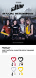 [PRE-ORDER] BLACKPINK JUMP Official Merch - CHARACTER ACRYLIC CARABINER KEYRING