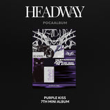 Purple Kiss - 7th Mini Album Headway Pocaalbum version