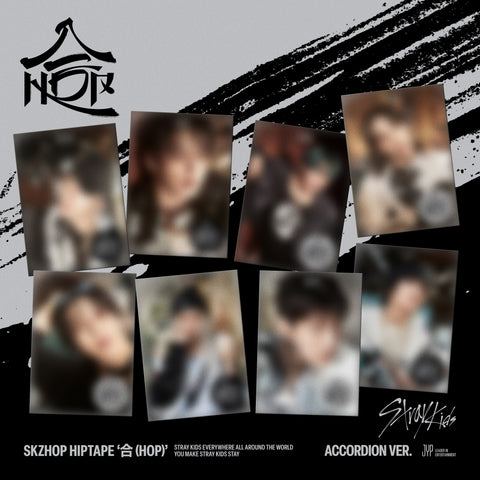 [EXCLUSIVE POB] Stray Kids - SKZHOP HIPTAPE HOP Accordion version CD+Pre-Order Gift