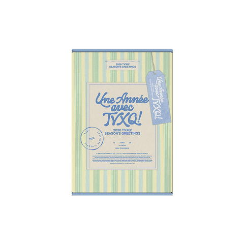 [Pre-Order Benefit] 2026 SM Artist Season's Greetings : TVXQ - Une Annee avec TVXQ!