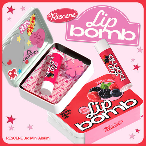 Rescene - 3rd Mini Album lip bomb Lip Balm version QR Album