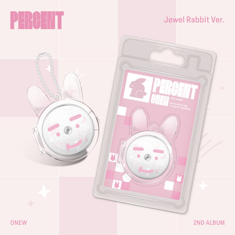 Onew - Vol.2 Percent Jewel Rabbit version Platform Album