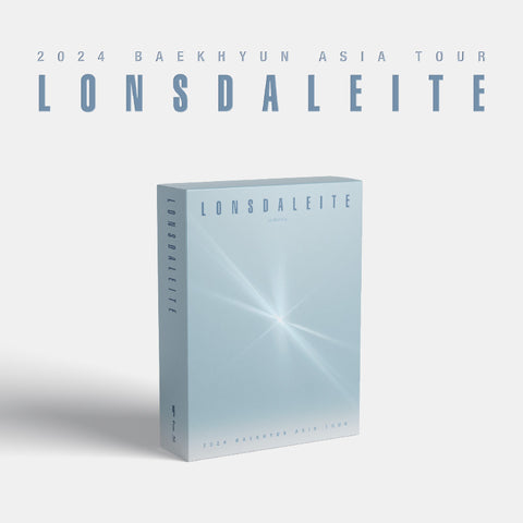 2024 Baekhyun Asia Tour Lonsdaleite in Seoul Blu-ray