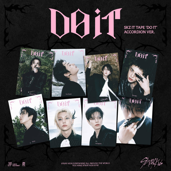 Stray Kids - SKZ IT TAPE Do It Accordion version CD+Pre-Order Gift