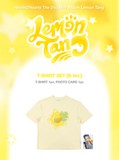 [PRE-ORDER] Hearts2Hearts 2nd Mini Album [LEMON TANG] Official MD - T-SHIRT SET [B Ver.]