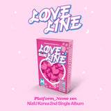 NiziU - Korea 2nd Single Album Love Line Platform Nemo version