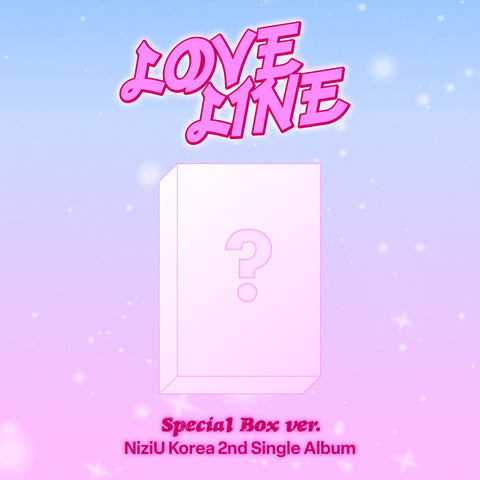 NiziU - Korea 2nd Single Album Love Line Special Box version CD+Pre-Order Gift