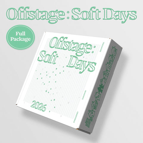 Treasure 2026 Season's Greetings Offstage : Soft Days Full Package