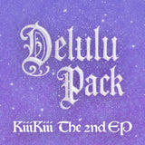 KiiiKiii - Delulu Pack [Bubble ver.] 2nd EP Album