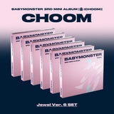 [Exclusive POB] Babymonster - 3rd Mini Album Choom Jewel version CD+Pre-Order Benefit+Extra Photocards Set
