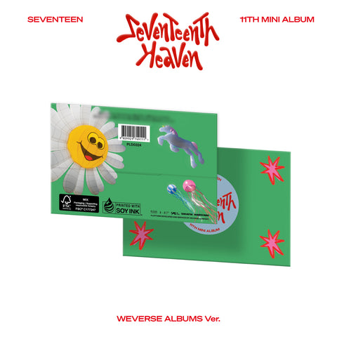 SEVENTEEN - 11th Mini Album Seventeenth Heaven [Weverse Albums ver.]