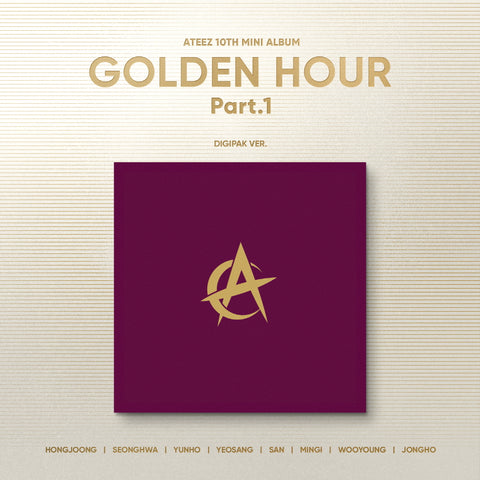ATEEZ - GOLDEN HOUR : Part.1 [Digipak Ver.] Album