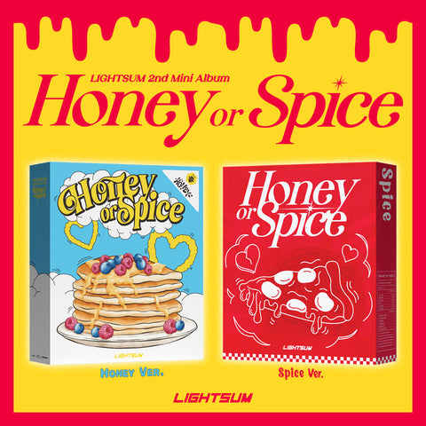 LIGHTSUM - Honey or Spice (2nd Mini Album) CD