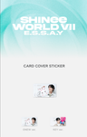 [PRE-ORDER] 2025 SHINee WORLD Ⅶ 'E.S.S.A.Y' Official MD - CARD COVER STICKER