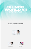[PRE-ORDER] 2025 SHINee WORLD Ⅶ 'E.S.S.A.Y' Official MD - CARD COVER STICKER