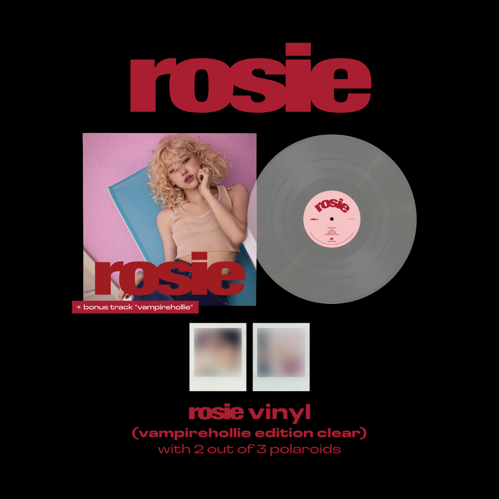 ROSE ROSIE pink Vinyl レコード ピンク bandcover rosie vinyl (band cover) | ROSÉ Official Shop
