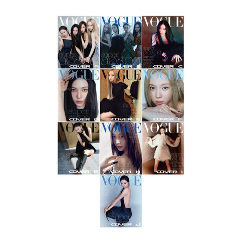 Vogue Magazine Korea September 2024 Karina Winter Giselle Ningning