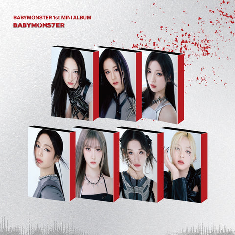 BABYMONSTER - 1st Mini Album BABYMONS7ER YG TAG ALBUM version