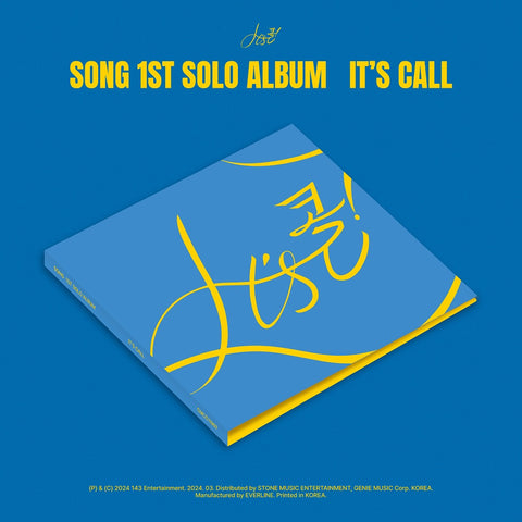 SONG YOON HYUNG - 1st Solo Album It's Call! CD