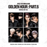[EXCLUSIVE POB] ATEEZ - 15th Mini Album GOLDEN HOUR : Part.6 DIGIPACK UNIT VER. CD+Pre-Order Gift