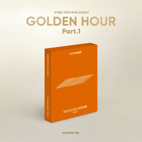 ATEEZ - 10th Mini Album Golden Hour : Part.1 Platform version