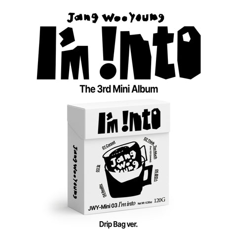 Jang Woo Young - 3rd Mini Album I’m into [Drip Bag version] CD+Pre-Order Gift