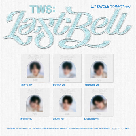 TWS - 1st Single Album Last Bell Compact Random version CD