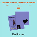 KINO - 1st EP If this is love, I want a refund Reality version CD